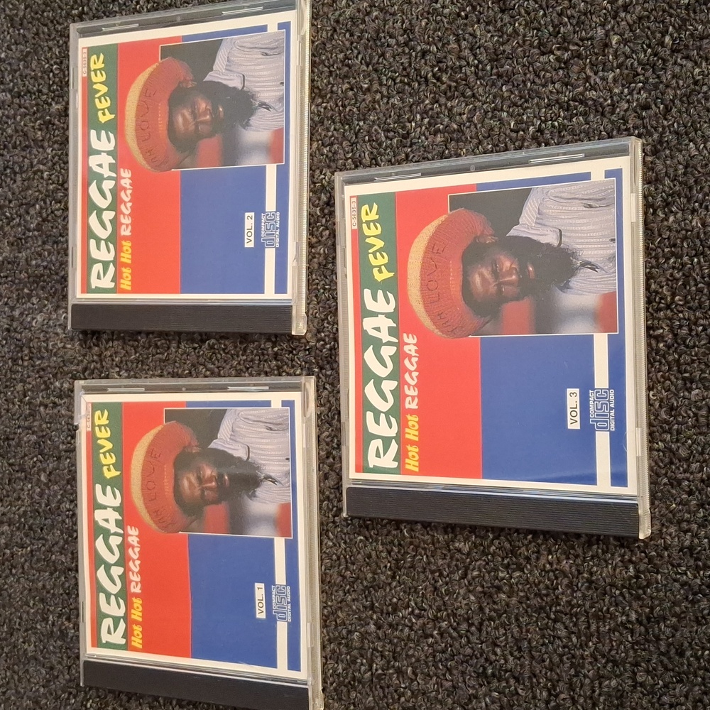 Various Artists Music Reggae Fever Music CD. Volume 1,2,3